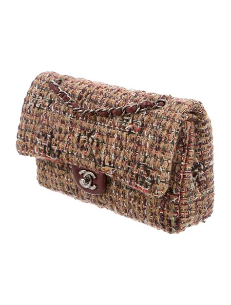 tweed chanel bag|Chanel vintage tweed bag.